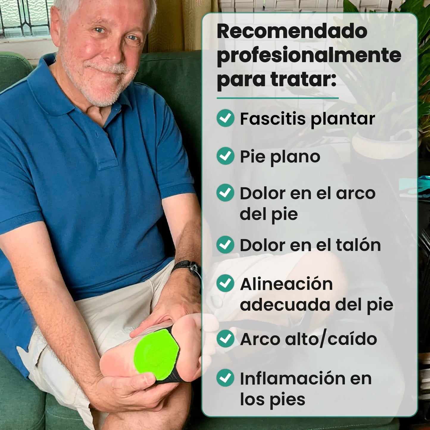 Soporte para el arco del pie OrthoPies®+ 4 Repuestos GRATIS